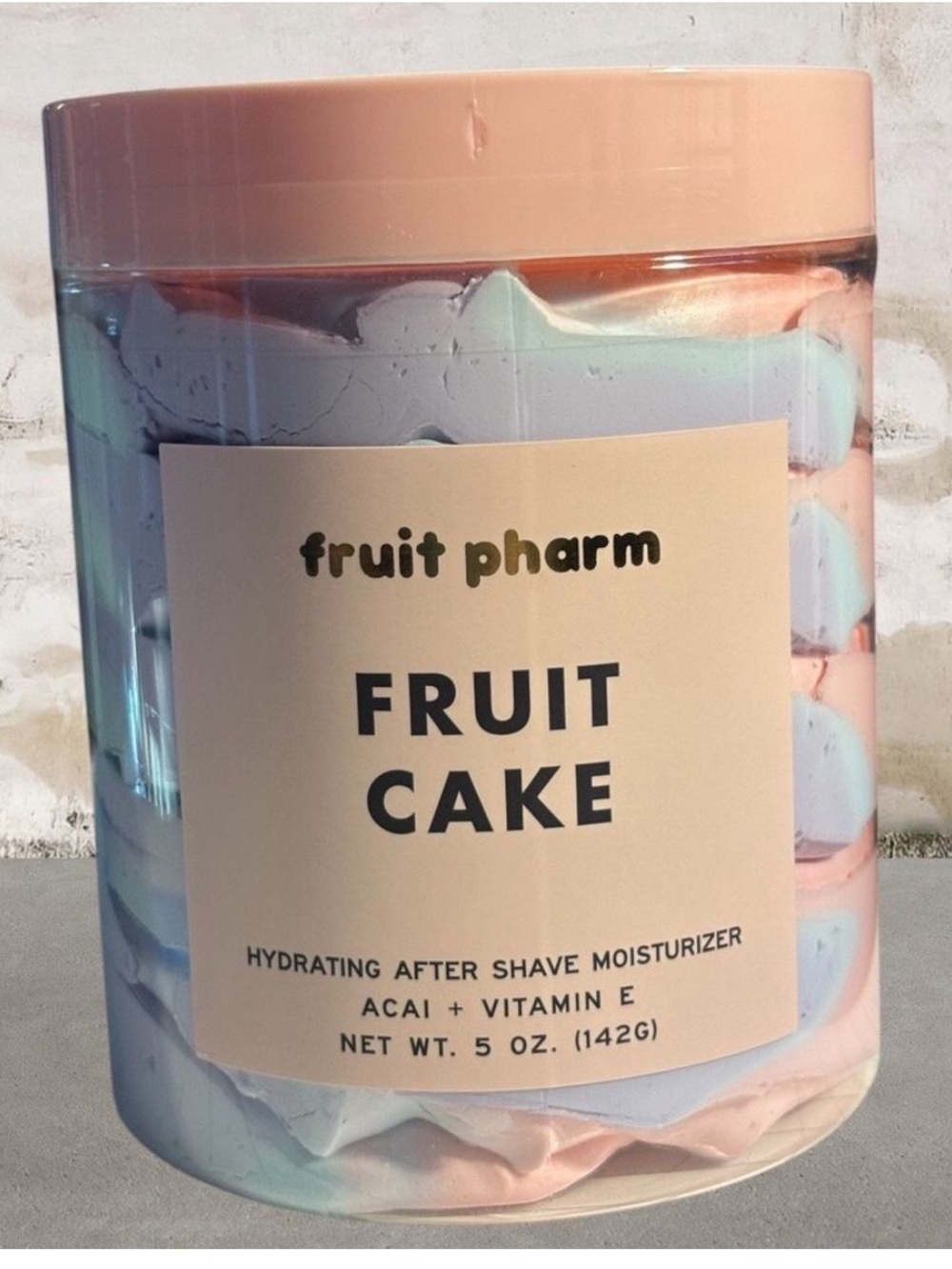 Fruit Cake Hydrating Moisturizer - Pastel Pink & Blue NEW